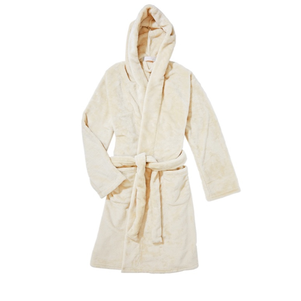 Summer & Rose cozy hooded robe